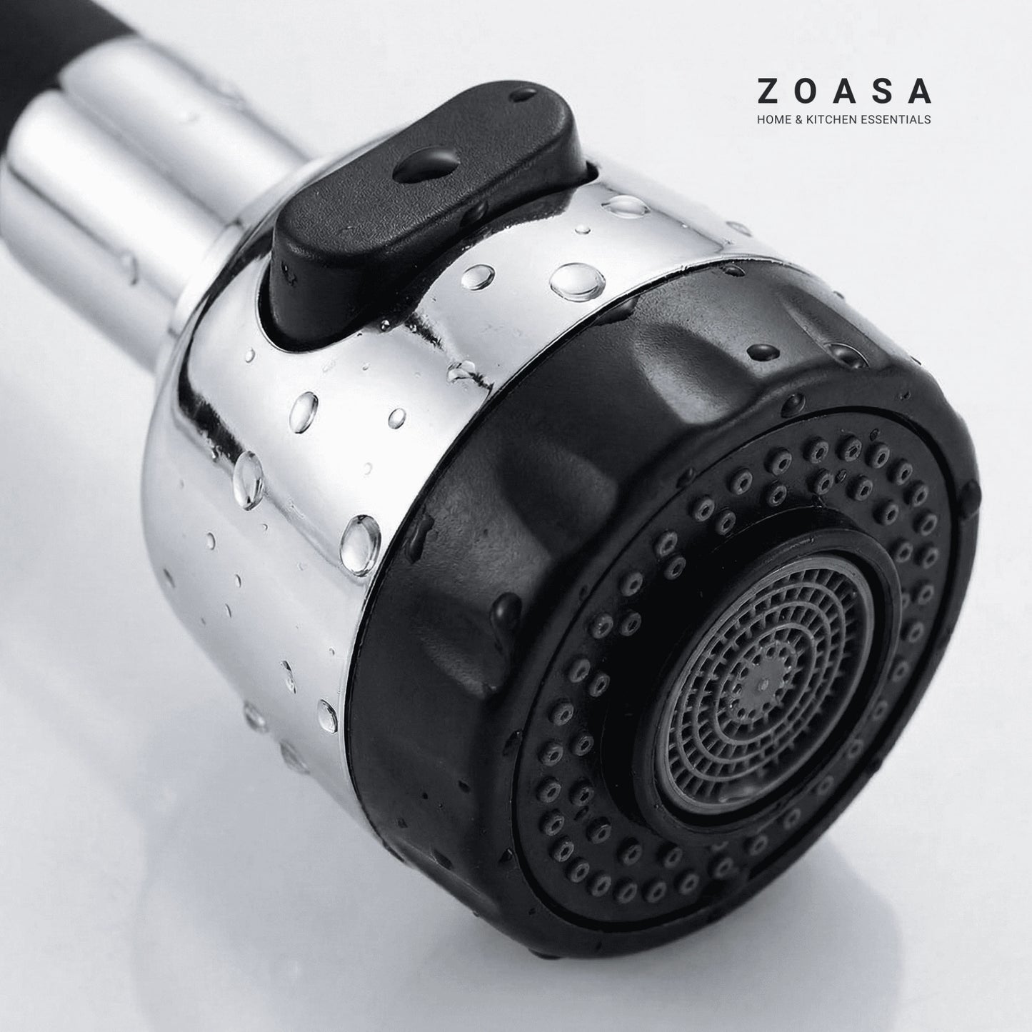 Flow Switch 360° Bendable Silicone Faucet Extender – Power Jet & Soft Stream