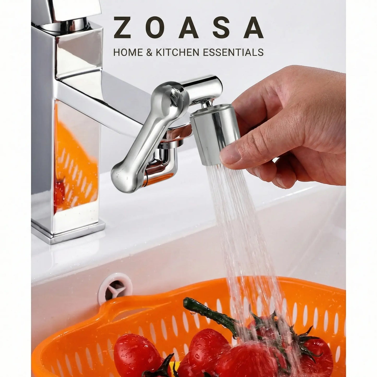 360° Rotating Faucet Nozzle – Dual Water Modes